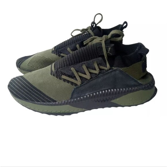 Puma TSUGI Jun Shoes Men\'s Size 13 Forest Night Black Green Low Sneakers main image 4